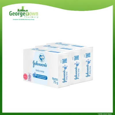JOHNSONS BABY SOAP 75G 3S