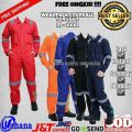 Wearpack Coverall Safety / Baju / Seragam Kerja Proyek / Seragam K3 Safety Pekerja. 