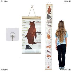 [COD] FUSHI0 Wooden Wall Hanging Wall Sticker For Kids Room Decoration Height Measure Ruler Wallpaper Baby Growth Chart Decor On The Wall