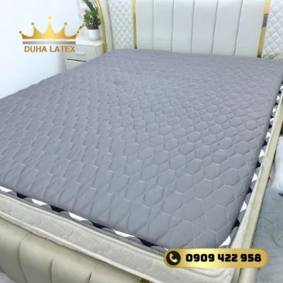 Topper nệm Thảo dược cao cấp thế hệ mới êm ái và mát mẻ cho giấc ngủ Duhalatex Store