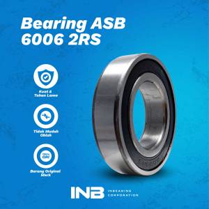 Laker Bearing 6006 2rs ASB Bearing Tutup Bak Cvt Yamaha Mio GT Mio J Mio Soul Fino X-Ride Xeon INB Original ASB