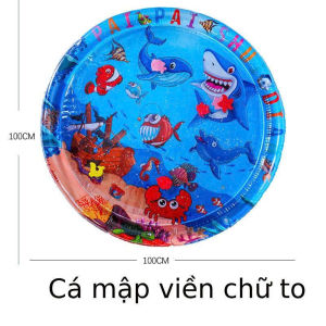 Đệm nước bơm hơi cho bé chủ đề đại dương mới nhất 2025