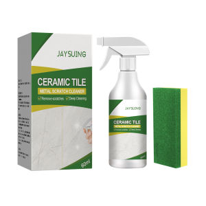 Jaysuing Ceramic Tile Cleaner Household Mildew Cleaner Long Lasting Effect Scratch Remover Kit With Sponge Metal Cleaning Tools For Tile Stone Crystal Plating Agent Renovating Agent for Corrosion and Whitening of Marble Tile Countertop Stone Clean