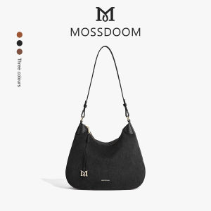 MOSSDOOM Tulia Bag  กระเป๋าหนังกลับสะพายข้างสุดชิค ใบใหญ่บรรจุของได้เยอะ