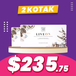 2 BOXES WELLOUS IMMORITY LIVEON JOINT SUPPLEMENT 100% ORIGINAL FROM HQ