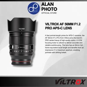 Viltrox AF 56mm F1.2 Pro APS-C Lens for Sony E / Fujifilm X