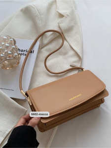 Tas Bahu Wanita Import Kulit Cewek Mini Korean Style Mocca Terbaru Live Shopping 2023 Shoulder Bag Sling Pundak