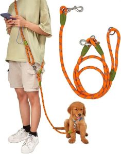 Hands Free Dog Leash 2M Thicken Multifunction Adjustable Reflective Anti-los Dog Rope for Dog Running Walking Training Essential2026