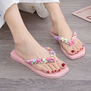 2026New Mini Shell Flip-Flops Womens Flat Sandals Cute Beach Slippers Non-slip Waterproof Soft Sole Suitable for Indoor & Outdoor Use Tsinelas