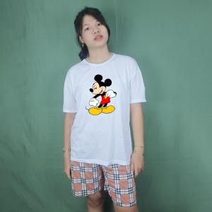 KS - Setelan Kotak Wanita Mikii // Setelan Wanita Kotak Mickey