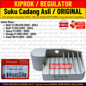 Kiprok Beat Fi Stater Kasar Scoopy Spacy Vario 110 Fi Original Honda 100%