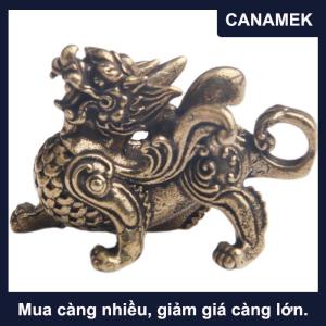 【CANAMEK】 Tượng nhỏ đồ trang trí phong cách Trung Quốc Thịnh Vượng bằng đồng thau giàu có trang trí phong cách phong cách phong cách phong thủy