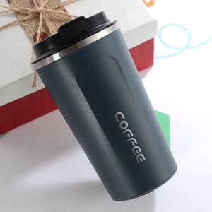 Botol Minum Teh Botol Air Perjalanan Bisnis Mug Travel Tumbler Kopi Termos Vakum Baja Tahan Karat 500ml