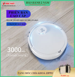 Robot hút bụi lau nhà cảm biến thông minh làm sạch mọi ngóc ngách trong nhà thiết kế đẹp mắt Lực hút cực mạnh lên tới 1000 PA dễ dàng hút mọi bụi bẩn tóc lông chó mèo trong nhà bạn Bảo hành 2 năm lỗi đổi mới trong 7 ngày