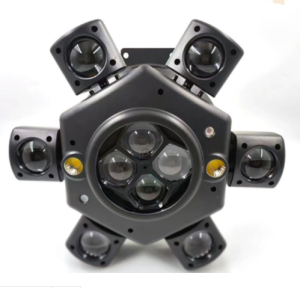 Rotating LED Stage Lights Bar KTV Atmosphere Light Flashing Beam Lamp for Dancing Home Entertainment Multi-Armed Lighting