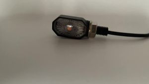 2pcs Motorcycle Turn Signals Lights Mini Flashers LED Indicator Lamps Directional Accessories For Honda Suzuki Yamaha