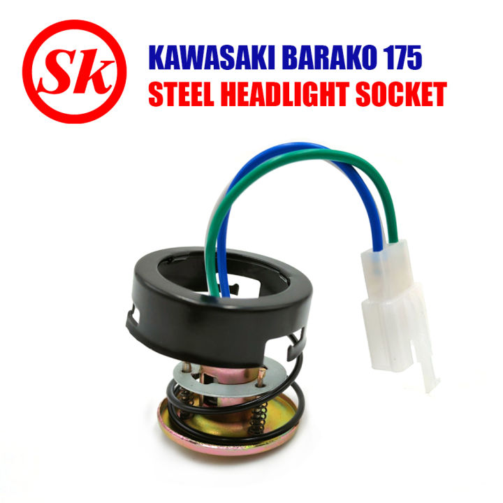 SK Steel Headlight Socket For Kawasaki Barako 175 | Lazada PH