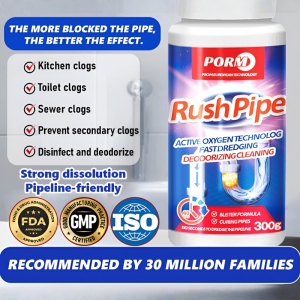 【Kitchen Deodorizer】Powerful Drain Cleaner To Dissolve Unclog Sewers Toilets Clogged Surfaces Unclogger Drain Cleaner