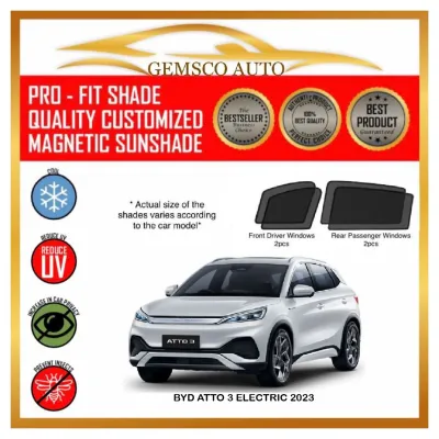 BYD Atto 3 Electric 2022-2025 Car Magnetic Sunshade / Boot Tray