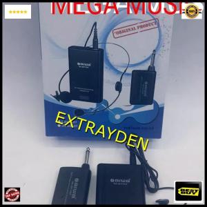 G189 ORIGINAL Mic Wireless Single klip clip mik wireles pro mikrophone microphone audio sound vokal