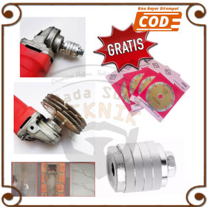Mata Gerinda Pembuat Jalur Baut Untuk Bobok Tembok Wall Chaser 4 inch
