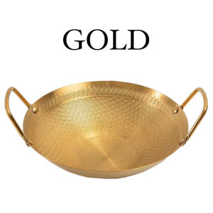 🔰 Korean Honeycomb Wok Non-Stick Stainless Steel Non-Stick Wok Kuali