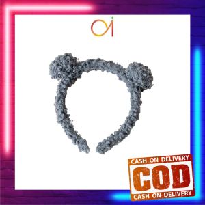 AI-C932 Bando Karakter Telinga Beruang Wanita Aksesoris Rambut Kekinian / Bando Beruang Wanita /Bear