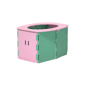 GFNIE6 Plastic Portable Travel Potty Easy Clean Durable Potty Training Toilet Practical Hard ABS Foldable Baby Toilet Seat For Kid