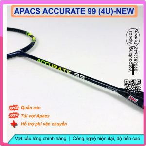 Vợt cầu lông Apacs Accurate 99- 4U NEW Màu sắc hiện đại vợt cân bằng công thủ toàn diện