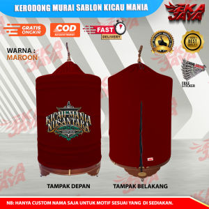 PROMO!!! Krodong Dobel Layer & Single layer Sablon DTF Penutup Sangkar Burung Murai No1 No 2 No 3 No4 Eka Jaya