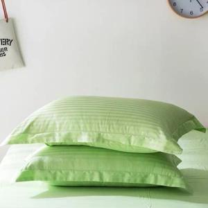 100% Pure Cotton Pillow case BEST Seller- Skadi Bedding 2 Pieces Solid Color Deluxe Hotel Home Resort Standard Envelope Style PC002 Hypoallergenic Pillowcase Best Gift For King Queen Double Single Size Bed Sheet LIVE