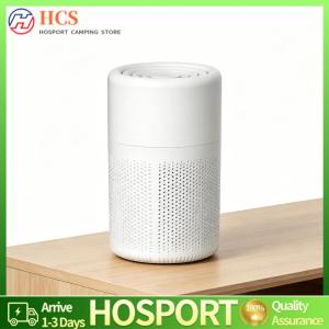【HCS】 Small Air Purifier 37dB Quiet Air Cleaner with USB Operation and HEPA Filter Air Freshener Suitable for Office and Pet Rooms