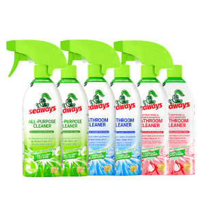 Seaways Household Cleaning Kit2*ALL-Purpose Cleaner 500g 2*Bathroom Cleaner 500g 2*Pink Bathroom Cleaner 480g
