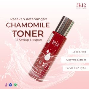 TONER CHAMOMILE SR12 - Toner Angkat Sel Kulit Mati & Atasi Mata Panda