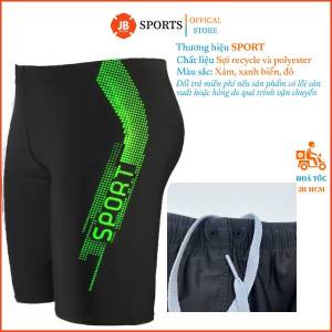 Quần Bơi Lửng Nam SPORT Qua Bơi Co Giãn Tốt Người Lớn Và Trẻ Em Quần Bơi Tắm Biển Cao Cấp