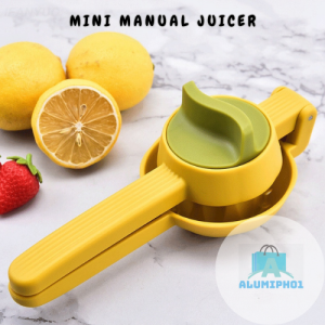 Fresh Juicer Manual Lemon Squeezer | Heavy Duty Manual Hand Juicer Press | Rotatable Squeeze Filter Kitchen Tool | Dual-Action Citrus Press | Lemon Lime Orange Juicer | Max Extraction Fruit Squeezer | No Pulp or Seeds