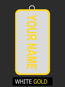 Customized Personalized Keychain Name  CURSIVE Fonts Bag Tags Name Tag 3D Printed Keychain best for gifts