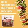 Mr.Squirrel 340g Luncheon Meat Korean style Canned Goods Ready Purefoods (Mix of Chicken & Pork) Luncheon meat Wholesale. 
