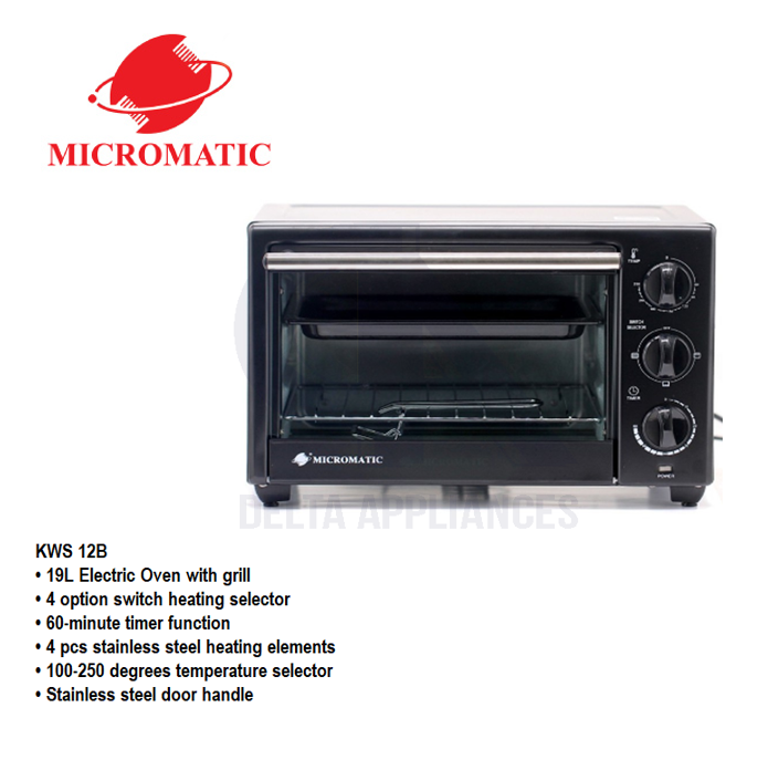 Micromatic shop electric oven