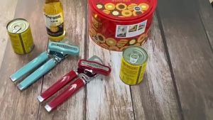 【COD】3in1 Multifunctional 1pcs Stainless Steel Can Opener Manual Safety Kitchen Tool Accessories