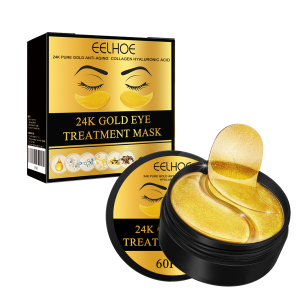 Eelhoe Mặt Nạ Collagen Vàng 24K Gel Dưỡng Ẩm Tự Nhiên Miếng Dán Mắt Loại Bỏ Quầng Thâm Chống Lão Hóa Sản Phẩm Chăm Sóc Da Nếp Nhăn Mắt Hàn Quốc Mặt Nạ Mắt Axit Hyaluronic Vàng 24K Miếng Dán Mắt Collagen Loại Bỏ Quầng Thâm Mắt Miếng Dán Mắt Hàn Quốc sản Ph