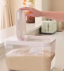 Rice Bucket Rice Container Sealed Rice Flour Storage Rice Storage Grain Storage Bucket