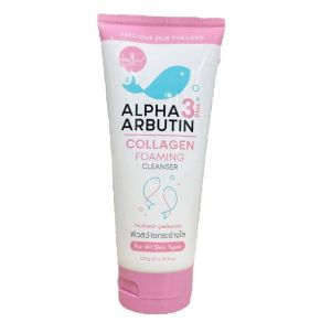 Sữa rửa mặt trắng da Alpha arbutin colagen 120g (tuýp) (tuýp)