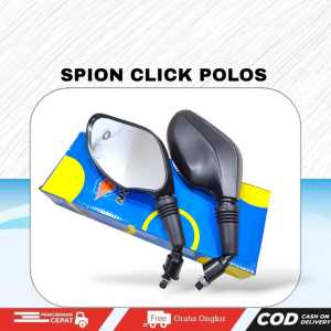 SPION CLICK POLOS KACA SPION CLICK POLOS MHA SATU SET FREE ADAPTOR