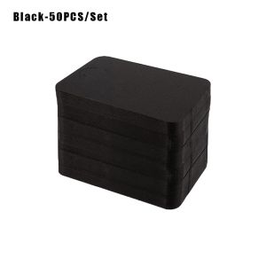 100Pcs Earring Display Card Blank Kraft Paper with Self Sealing Bag Keychain Necklace Display Card