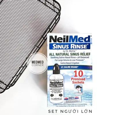 Bộ vệ sinh mũi NeilMed Sinus Rinse Kids Starter Kit cho trẻ em 4 -10 tuổi và người lớn - SHOP CHUYÊN CUNG CẤP CÁC SẢN PHẨM CHẤT LƯỢNG CAO ĐƯỢC SĂN ĐÓN ƯA CHUỘNG TRÊN THỊ TRƯỜNG HÀNG CHUẨN ĐẢM BẢO XÀI THÍCH NGAY MỜI KHÁCH YÊU ỦNG HỘ