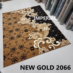 Karpet Permadani MODERNO Uk. Standar 160 x 210 cm UNIVERSAL BERBER NEW GOLD