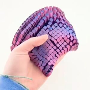 Fidget Toy Flexible Desk Decor 3D Printed Articulated Starfish Stress Relief Gift for Kids Visual Toys