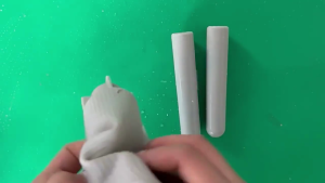 Reusable Geometric Striped U Shaped Silicone Mold For Crafting Elegant Holders And Home Decors Projects