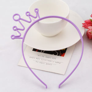 Murah Banget -  Bando Korea Lucu / Bando Desain Mahkota Anti Slip / Bandana Glossy Aksesoris Rambut / Gaya Korea Headband Crown